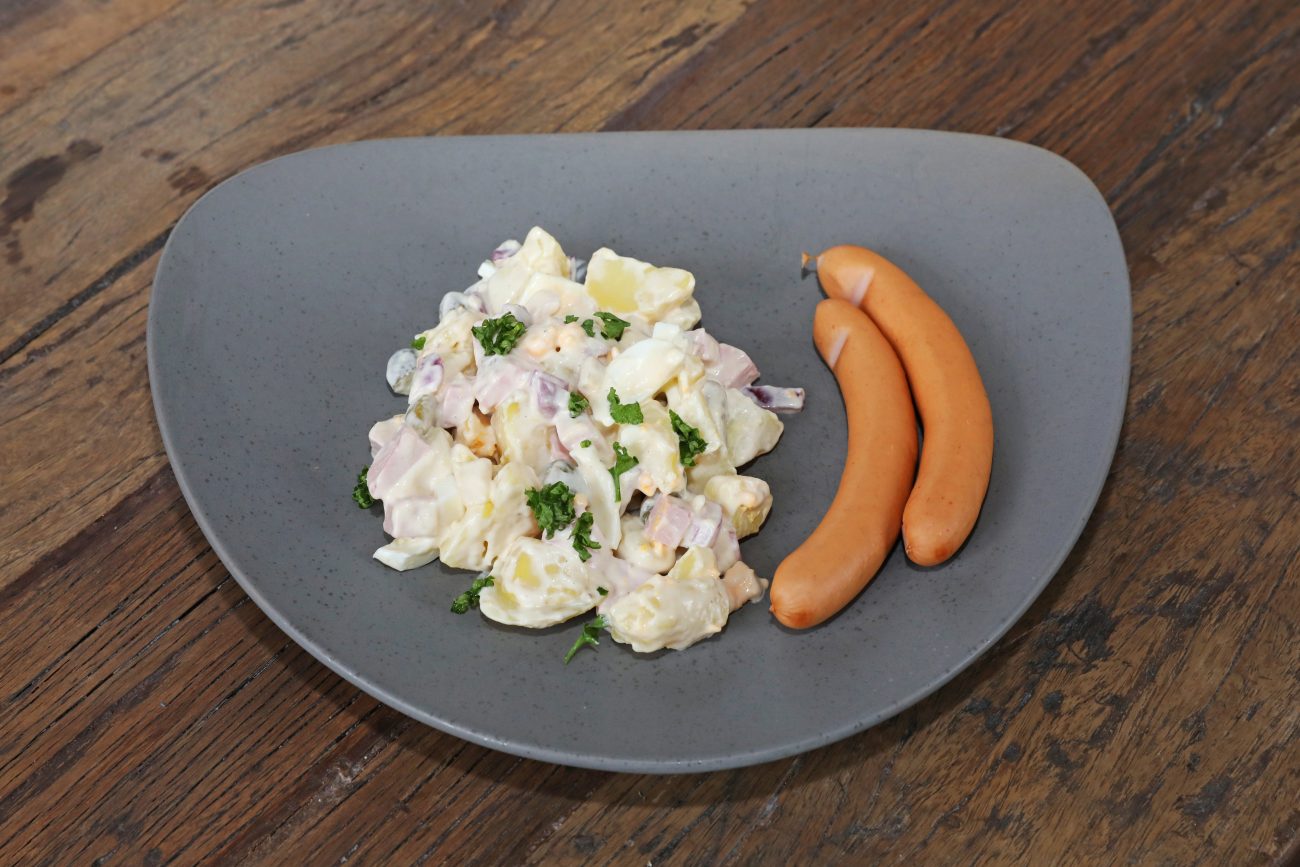 Ärpelschlaat: Rheinischer Kartoffelsalat