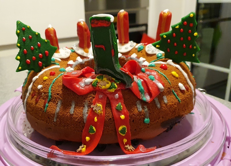 Kranzkuchen zum Advent