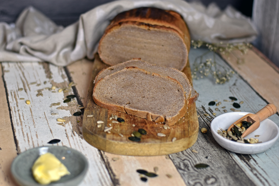 Einfaches Bauernbrot