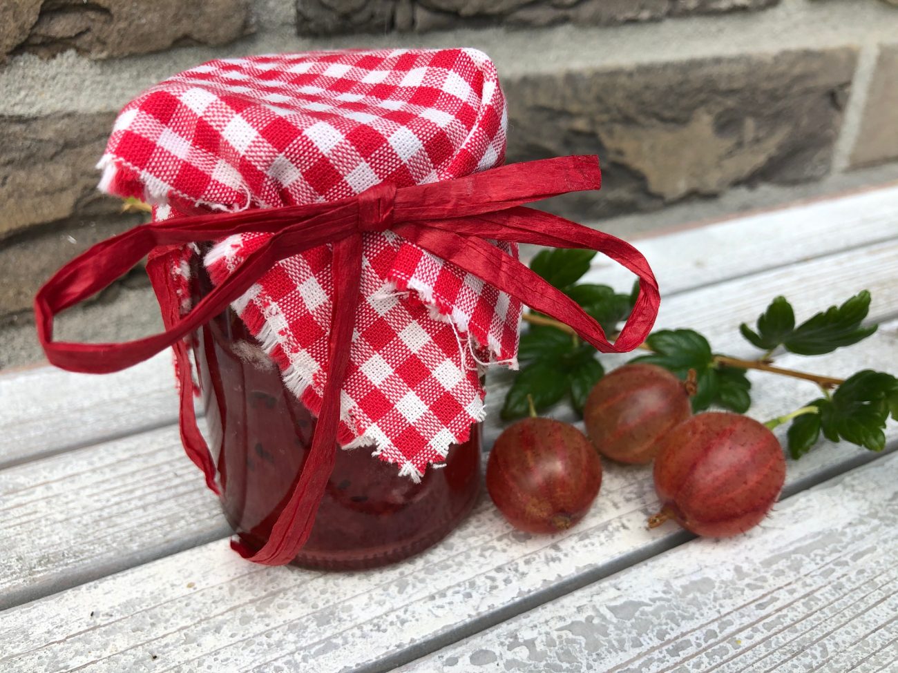 Marmelade aus Stachelbeeren