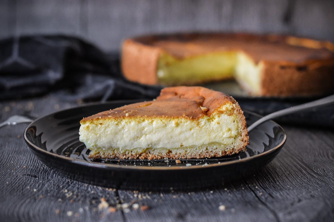 Gebackener Käsekuchen