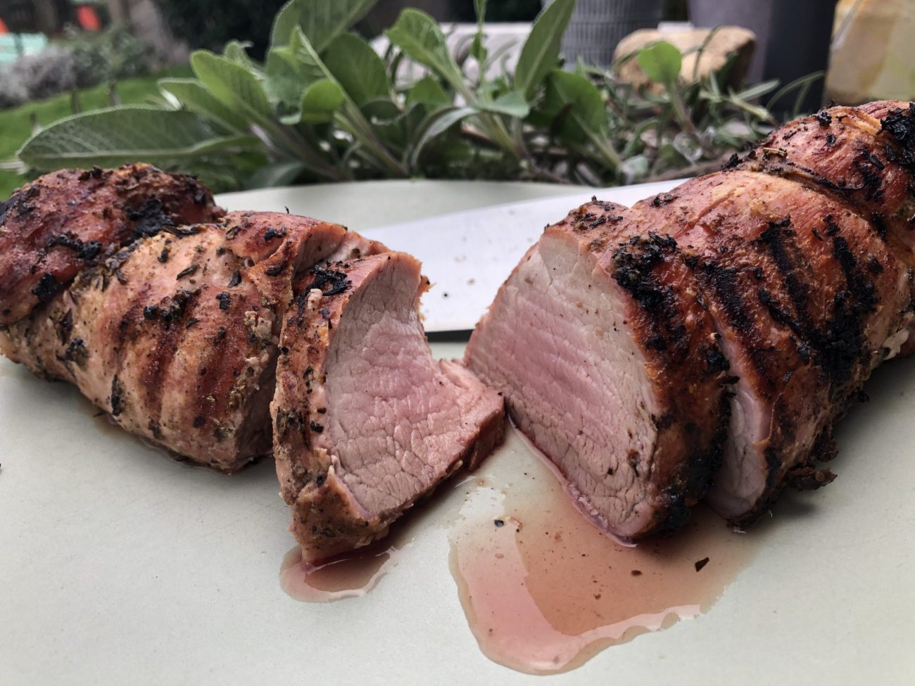 Schweinefilet im Kräutermantel