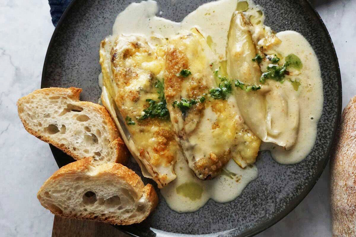 Endives gratinée