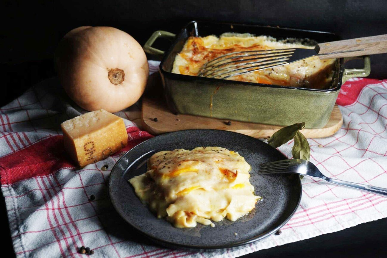 Kürbislasagne
