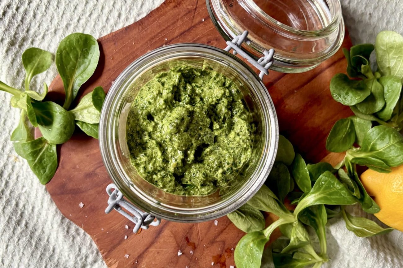 Feldsalat-Pesto